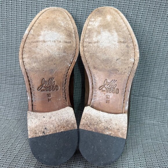 Johnston & Murphy Cellini Tassel Loafers Mens Size10M Brown Leather - Picture 8 of 9